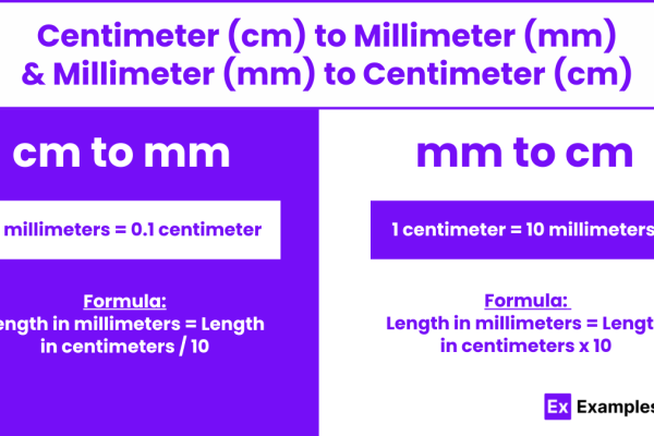 Convertir 5 cm en mm : guide pratique